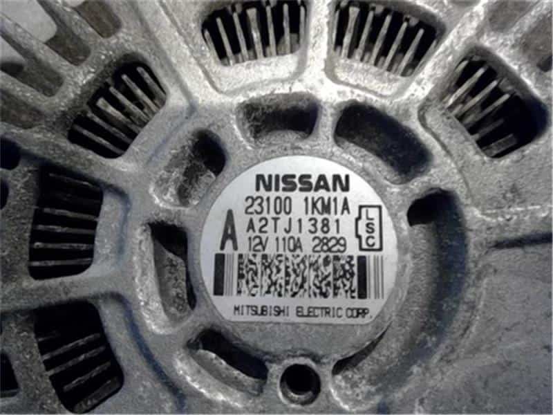 [Used]Alternator NISSAN JUKE 2012 CBANF15 231001KM1A BE FORWARD Auto Parts