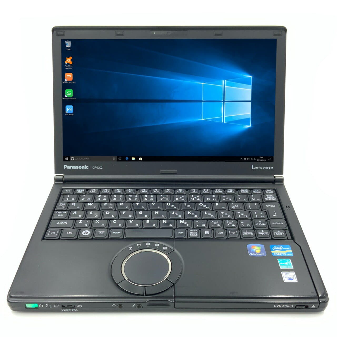レッツノート cf-sx2 Windows10PRO CF-SX2 Let's note コンパクト 軽量