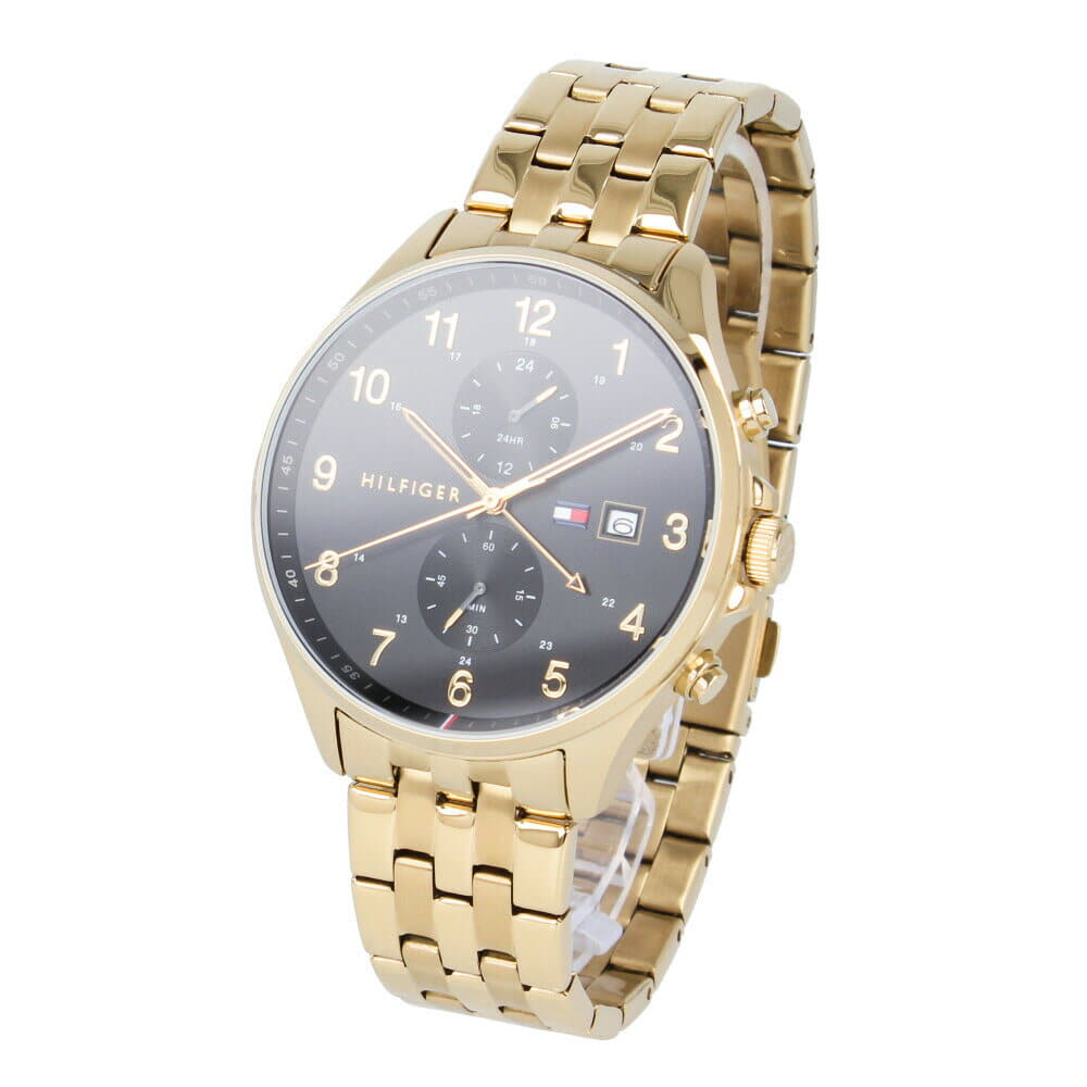 [New]! TOMMY HILFIGER tomihirufiga clock mens quartz analog Stainless ...