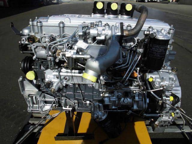 [Used]6M60T Engine Mitsubishi Fuso Fighter Mignon 1999 KL-FQ61FU - BE ...