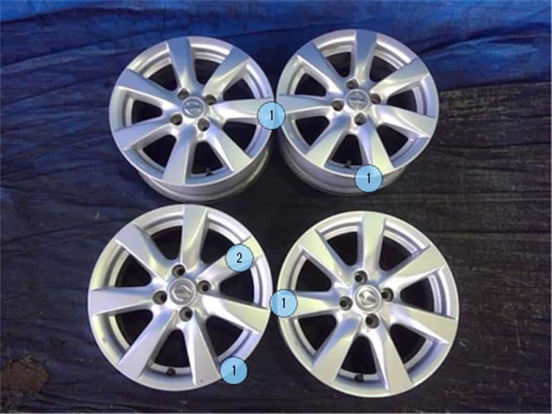 [Used]Wheel NISSAN Note 2013 DBA-E12 D03003AW1B - BE FORWARD Auto Parts