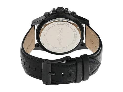 New]fob watch MK9053 - Everest Chronograph Leather Watch - Black for the Michael  Kors Michael Kors mens - BE FORWARD Store