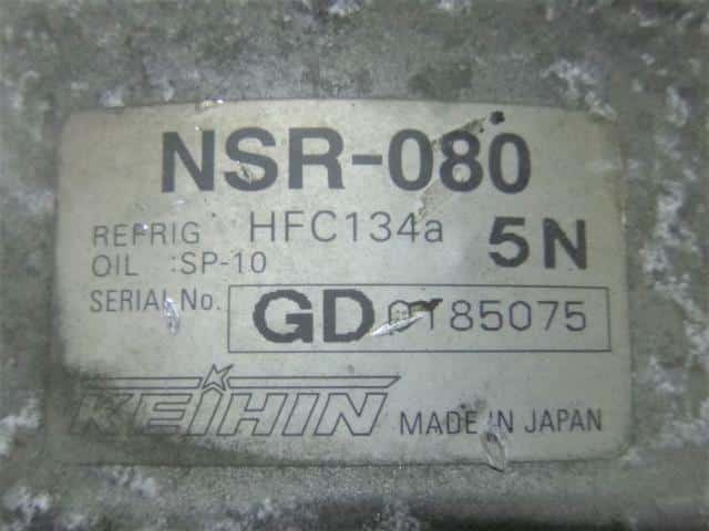 [Used]A/C Compressor HONDA Fit 2007 DBA-GD1 38810PWAJ12 - BE FORWARD ...