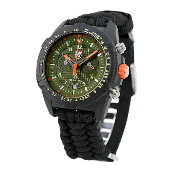 [New]It is up to 43 times in 1,500 yen Lumi Knox bear grills survival 3798 LAND series 45mm mens