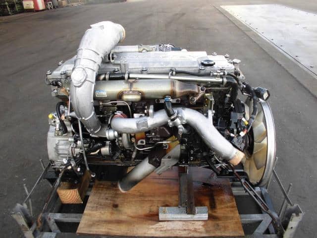 [Used]6M60 Engine Mitsubishi Fuso Fighter Mignon 2009 PDG-FK71F - BE ...