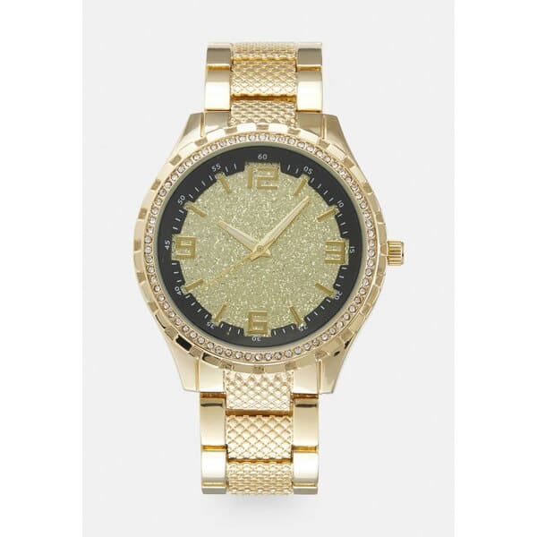 [New]Peer one-length Dis Watch - gold-coloured - BE FORWARD Store