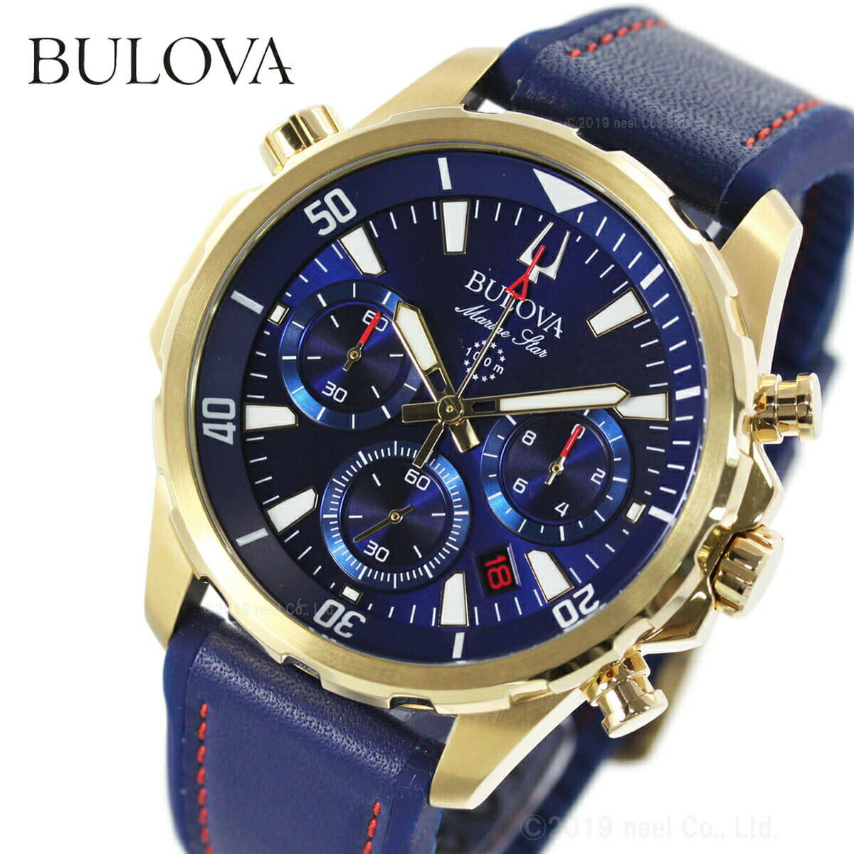 [New]! January 1 0:00~1 three days a month 23:59 Bulova BULOVA mens ...