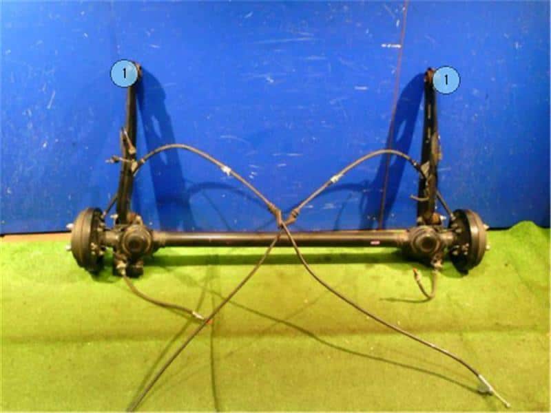 [Used]FR Axle Beam Assembly NISSAN Dayz 2015 DBAB21W 555016A01D BE