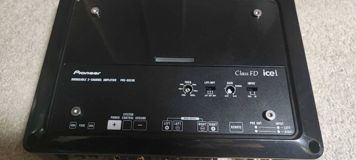 PRS-D8200 カロッツェリア アンプ PRS-D8200 MAX1200W Pioneer