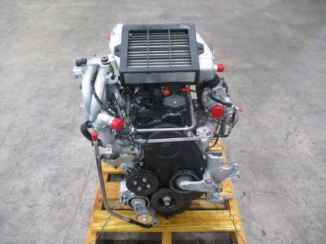 [Used]4A30T Engine MITSUBISHI Pajero Mini 2011 ABA-H58A 1000B591 - BE ...