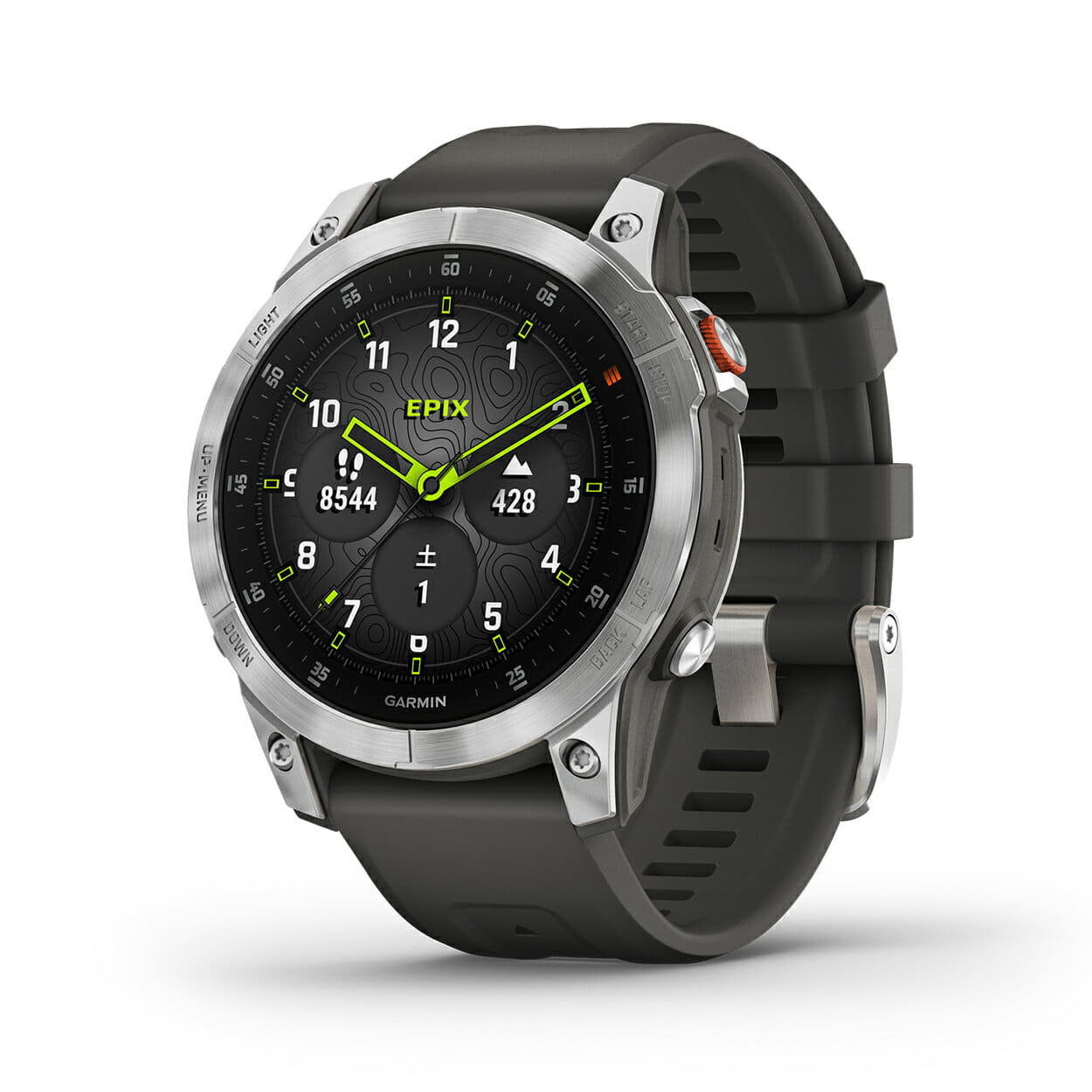 New]gaminepikkusu epix Steel Graphite 010-02582-05 GARMIN smart 