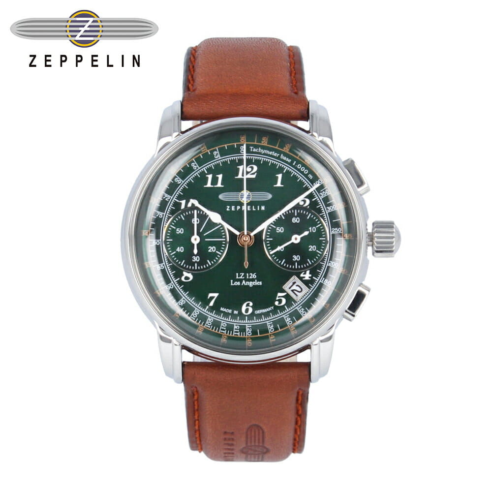 [New]ZEPPELIN Zeppelin Los Angeles Los Angeles clock mens quartz analog ...