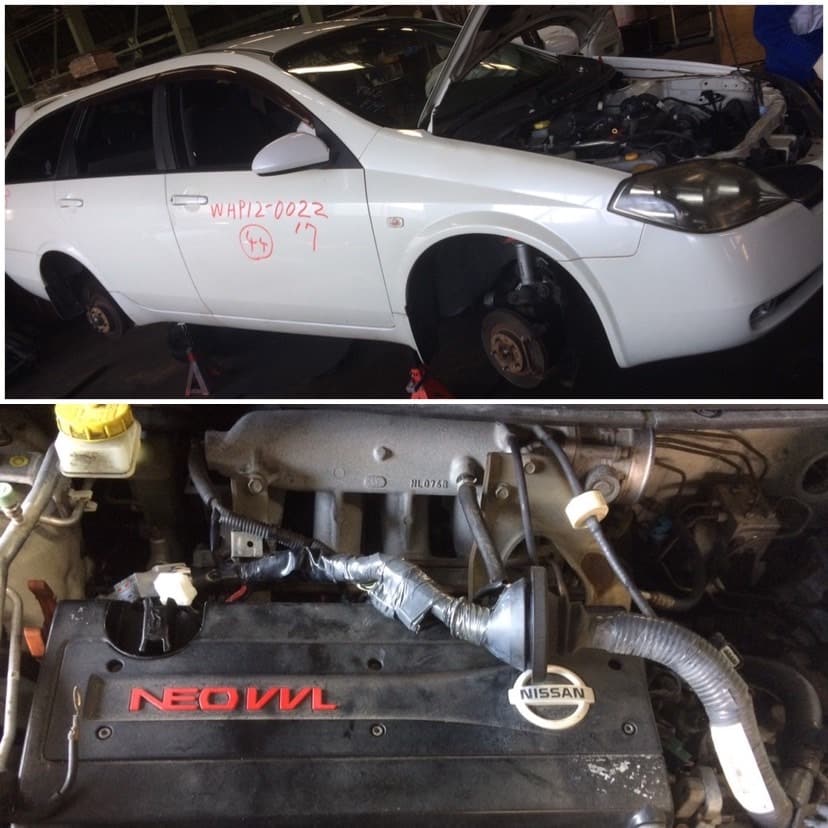 Used]HP12 WHP12 SR20VE Engine SR20 SR20DET SR20VET Primera hard