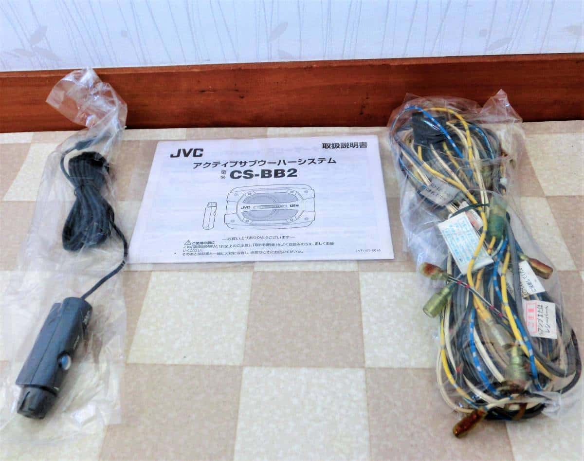 [Used]120W high power amplifier incorporation to reproduce juteion which is full of JVC CSBB2