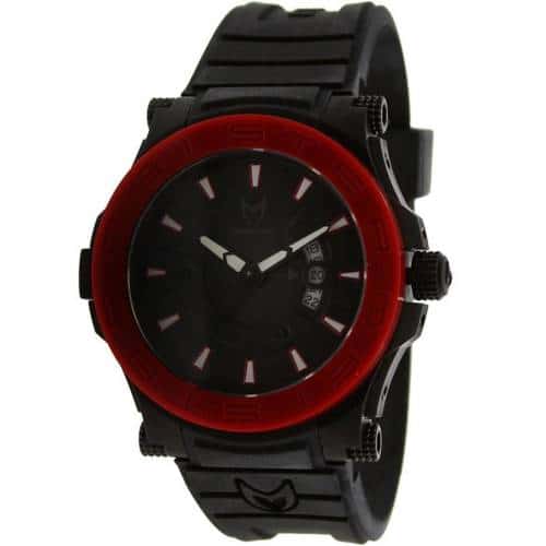 [New]Meister Prodigy clock red red rubber black Black mens WATCH RED