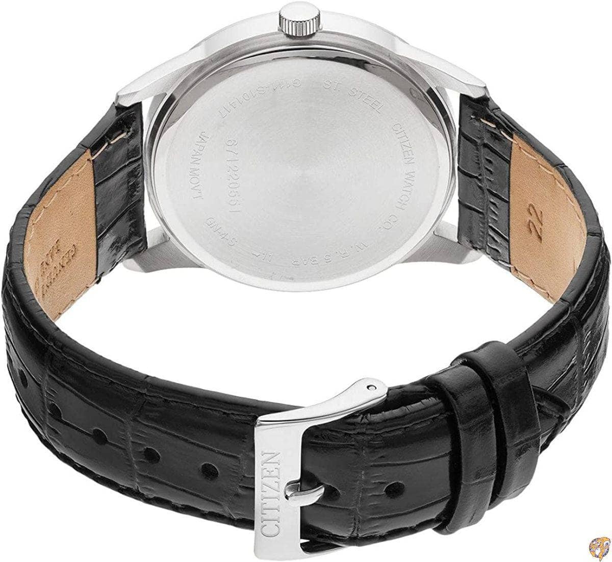 [New]Leather band Black (a model BI500001A) made of Citizen mens