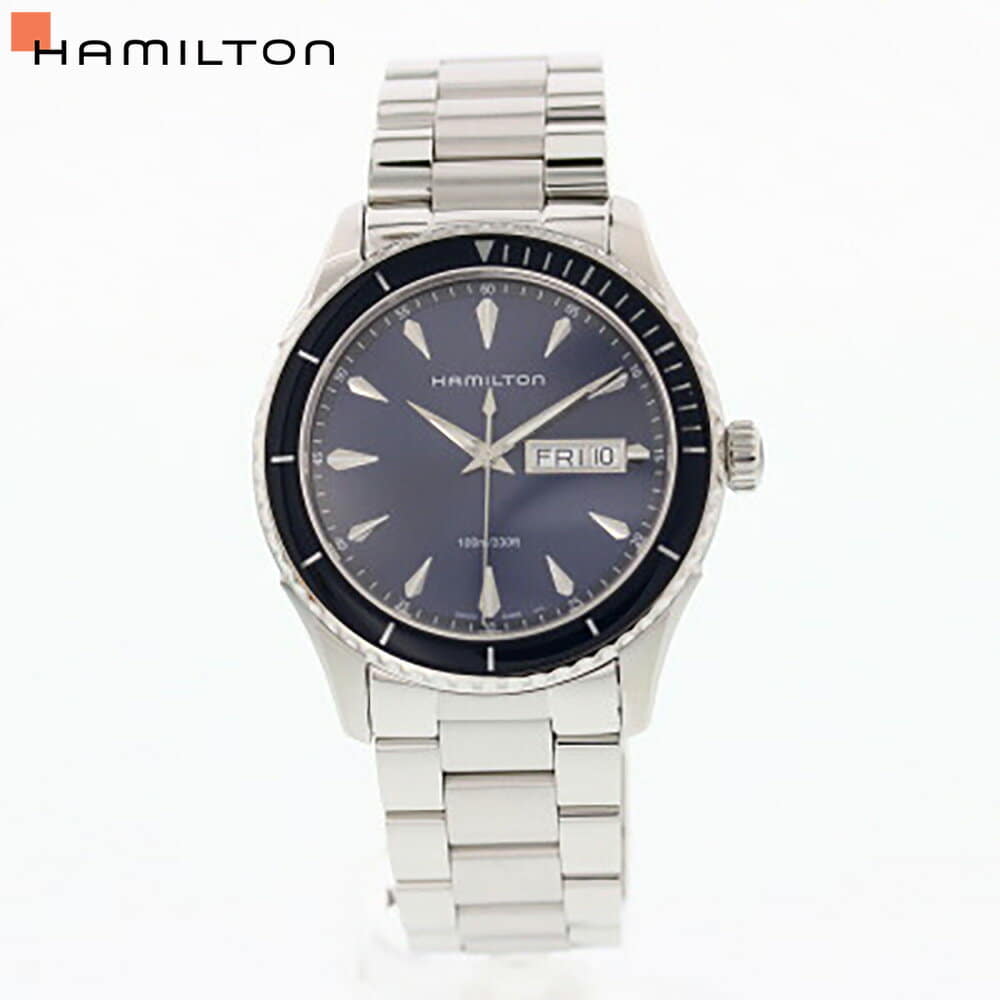 [New]out of the ! HAMILTON Hamilton H37551141 Jazz master sea view mens ...