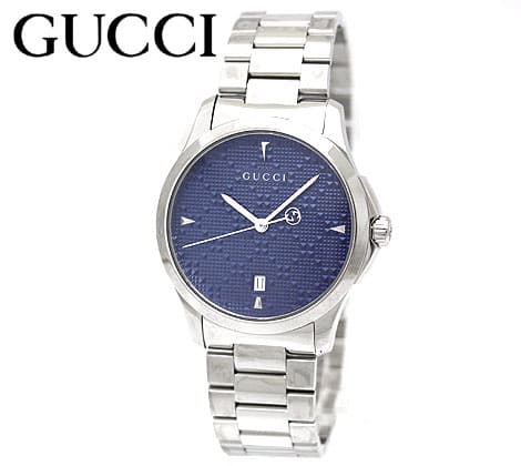 atom ureche Gangster  New]GUCCI Gucci YA1264025 G-Timeless G-TIMELESS mens Ladies unisex analog  quartz silver-blue clockface - BE FORWARD Store