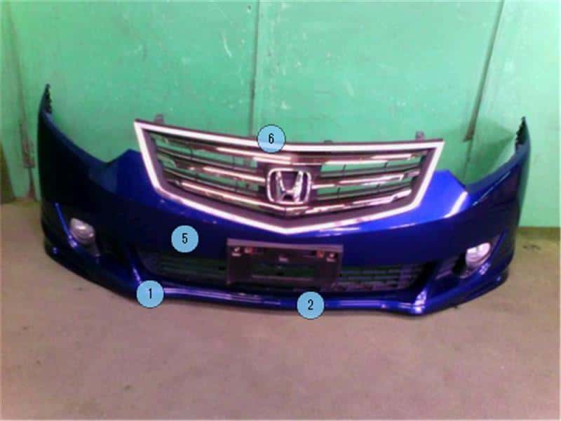 [Used]Front Bumper HONDA Accord 2008 DBACW2 BE FORWARD Auto Parts
