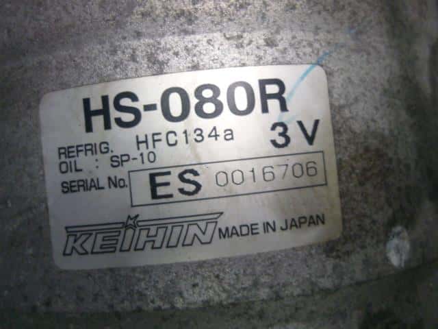 [Used]A/C Compressor HONDA Fit 2003 UA-GD1 - BE FORWARD Auto Parts