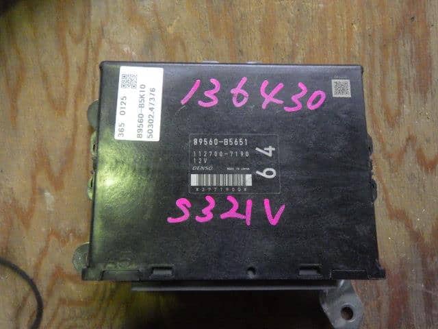 ⑤専用画面 Used]Engine Control Unit DAIHATSU Hijet 2007 EBD-S321V