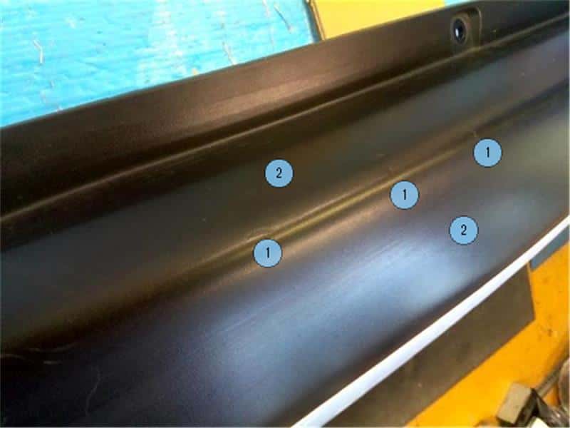 [Used]Rear Bumper Assembly TOYOTA Probox Van 2015 DBE-NCP165V - BE ...