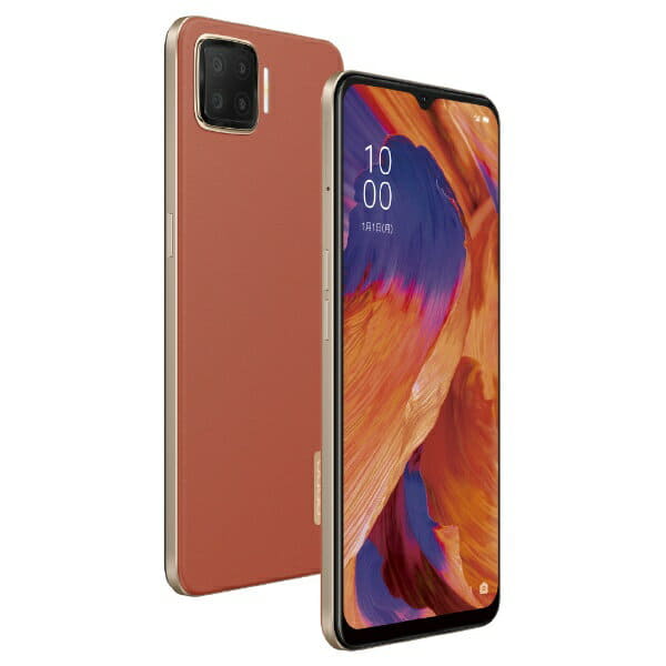 New]OPPO A73 dynamic orange CPH2099OR Snapdragon 662 6.44 type memory  storage 4GB 64GB nanoSIM+eSIM DSDV-adaptive Wi-Fi Rakuten Y!mobileSIM  correspondence - BE FORWARD Store