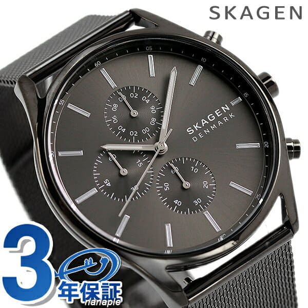 [New]SKAGEN clock Holst 42mm Chronograph mens SKW6608 SKAGEN HOLST ...