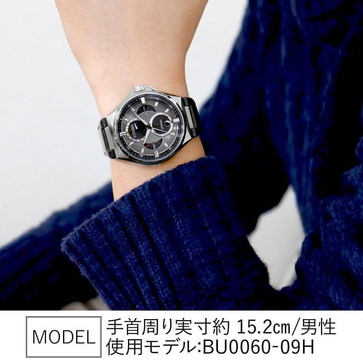 [New]with the cross Write mens Citizen ATTESA ACT Line BU0060-09H ...