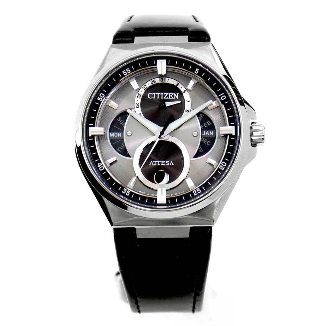 [New]with the cross Write mens Citizen ATTESA ACT Line BU0060-09H ...