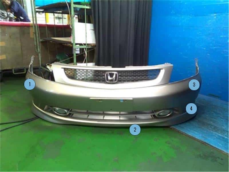 [Used]Front Bumper HONDA Stream 2001 LA-RN3 - BE FORWARD Auto Parts