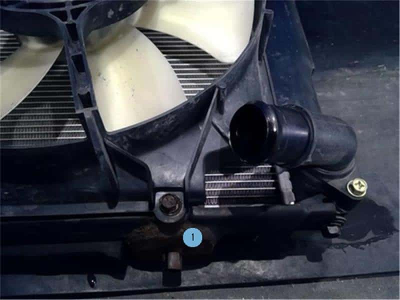 [Used]Radiator TOYOTA Harrier 2008 CBA-ACU30W 1604128383 - BE FORWARD ...