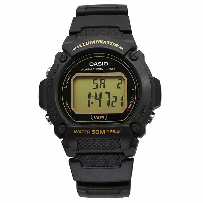 [New]CASIO Casio clock digital simple mens W-219H-1A2V - BE FORWARD Store