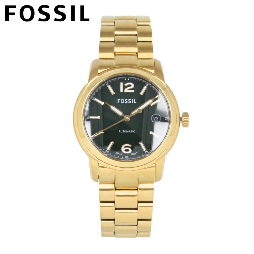 [New]FOSSIL Fossil HERITAGE clock mens Mechanical automatic Automatic winding analog Stainless