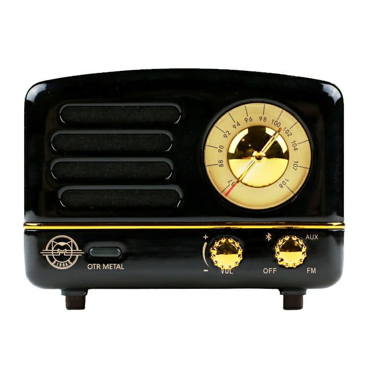 [New]15 times MUZEN OTR metal Bluetooth speaker Black | compact speaker ...