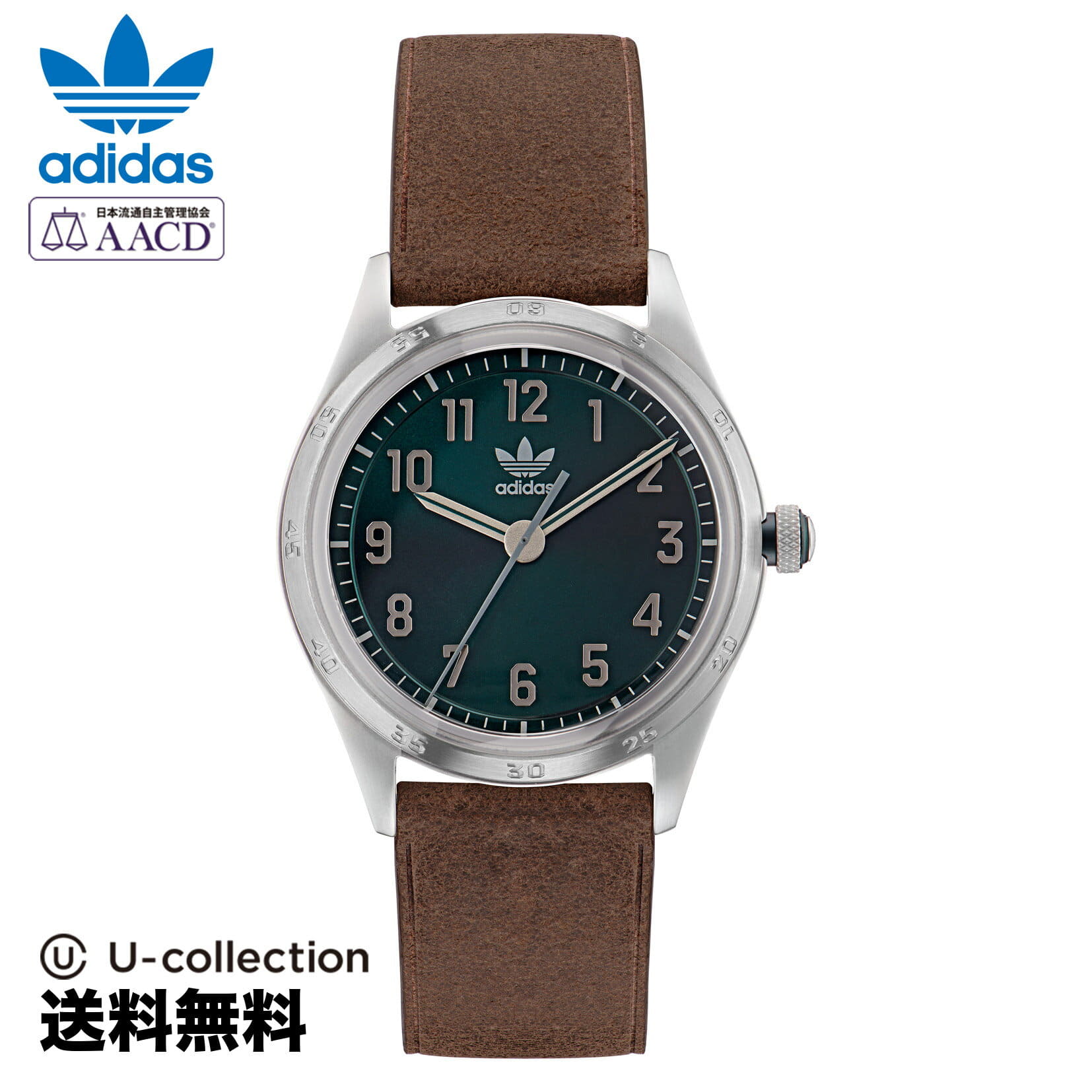 [New]adidas Adidas CODE FOUR quartz unisex Black AOSY22527 clock high ...