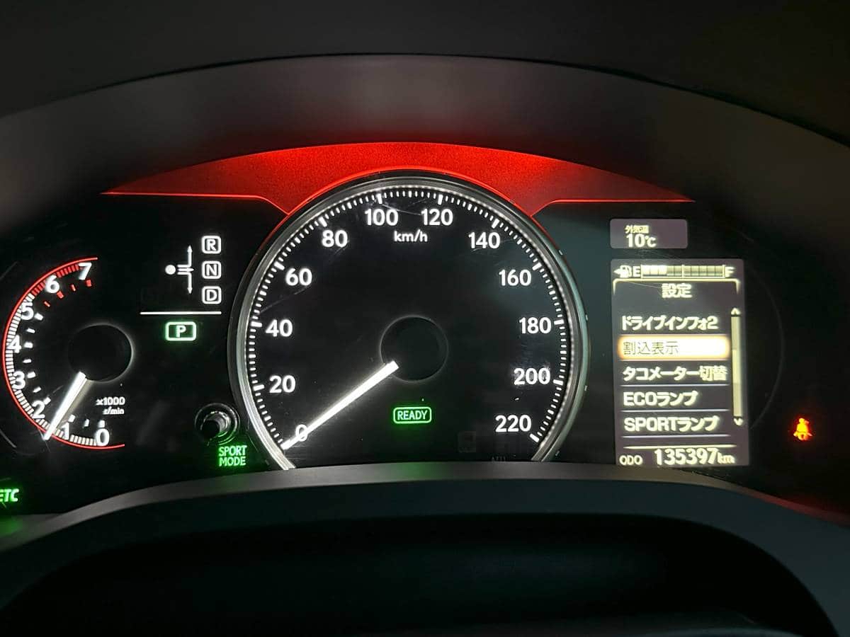 Used]Lexus CT200H Late Model speedometer CT ZWA10 Early Model