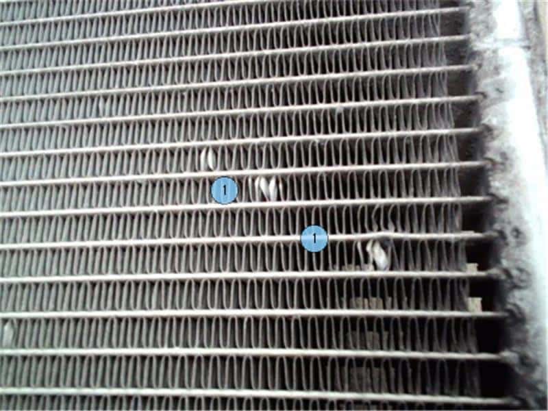 [Used]A/C Condenser TOYOTA Vitz 2013 DBAKSP130 8846052130 BE FORWARD Auto Parts