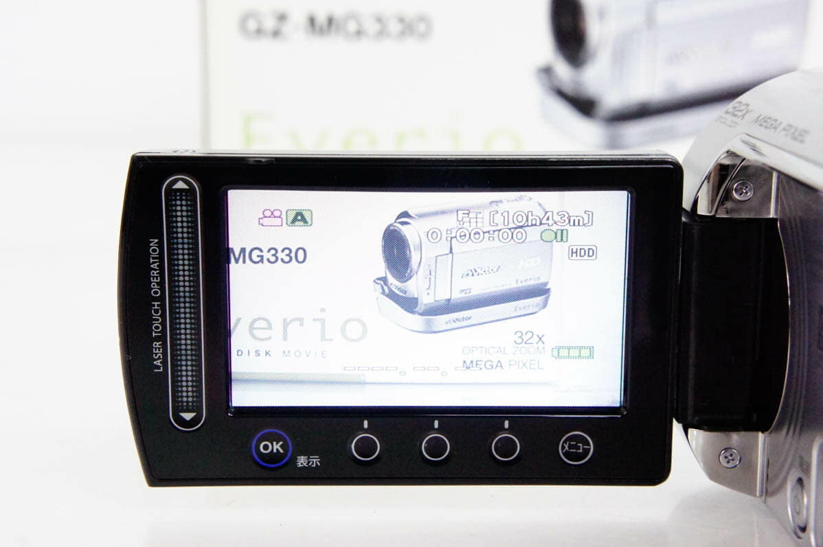 Used]JVC Victor Victor Everio video camera GZ-MG330 30GB