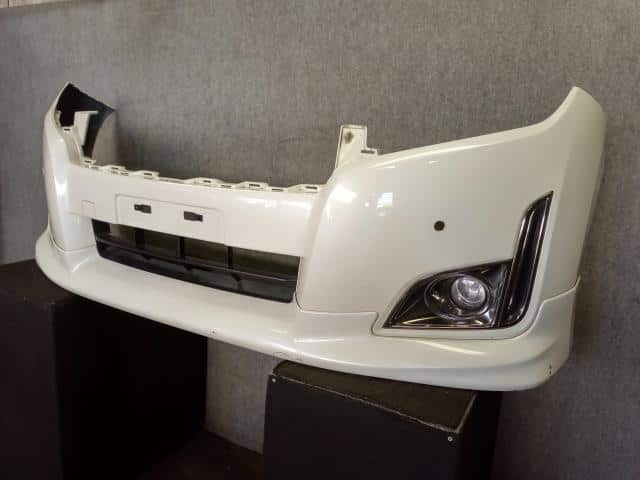 Used]Front Bumper NISSAN Elgrand 2011 DBA-TE52 620221A59A - BE