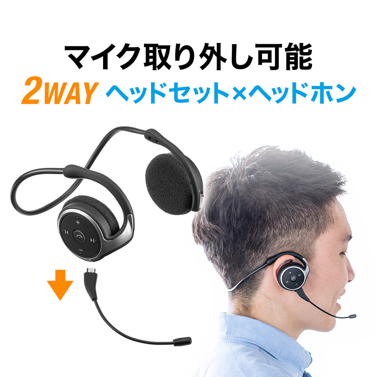 [New]Noise cancellation folding-style telework at-home hands-free ...