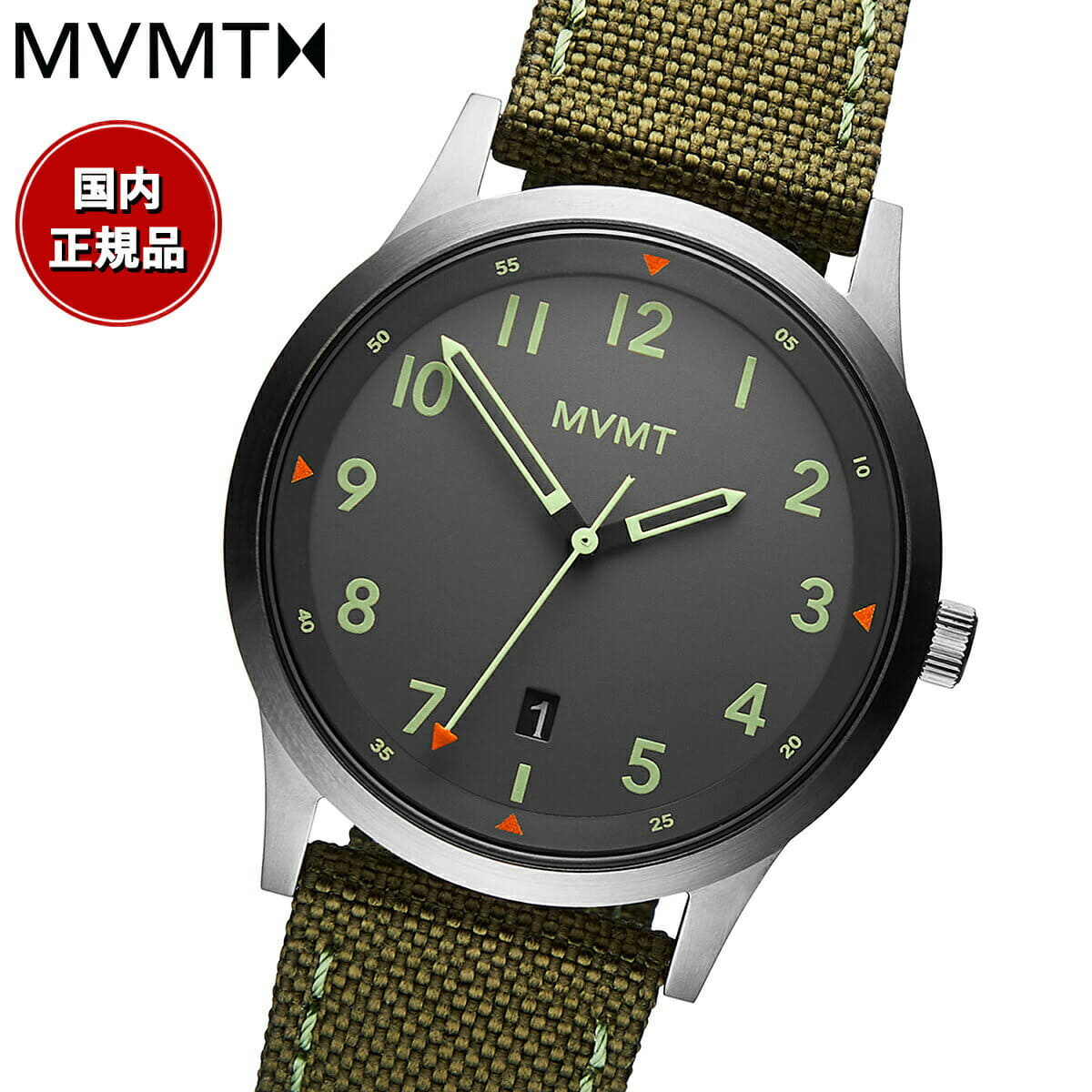 [New]up to 41 times! Movement MVMT mens FIELD 28000014-D - BE FORWARD Store