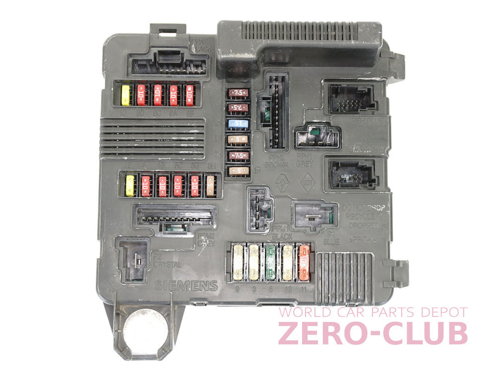 Used]"/Genuine Fuse Box 8200306033 SIEMENS for Renault Megane 2 MF4"  [1836-83686] - BE FORWARD Auto Parts