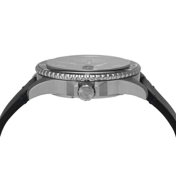 [New]Emporio Armani analog quartz mens Black leather AR11516 2023 ...