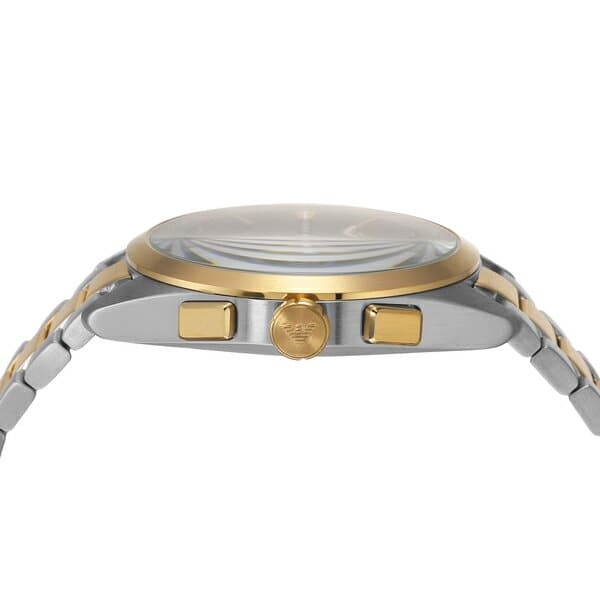 [New]Two-tone stainless steel AR11511 2023 spring EMPORIO ARMANI ...