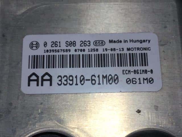 Used]Engine Control Unit SUZUKI SX4 2019 DBA-YA22S 3391061M00 - BE