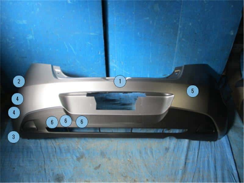 [Used]Rear Bumper Assembly MAZDA Demio 2011 DBA-DE3FS - BE FORWARD Auto ...
