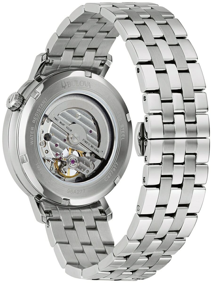 Orologio Bulova - Uomo Aerojet Automatico in Acciaio Quadrante Blu 96A277