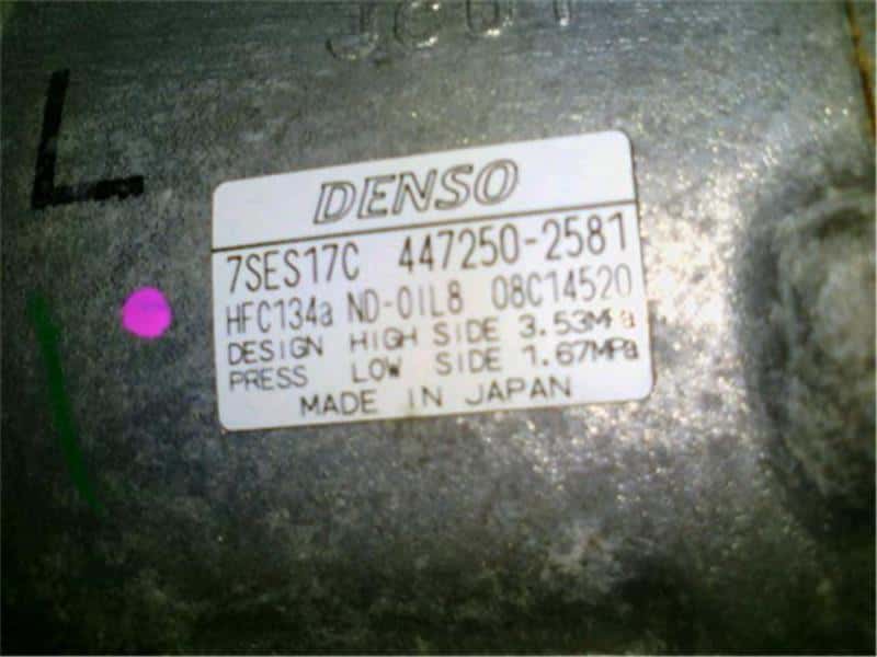 Used]A/C Compressor TOYOTA Alphard 2019 DBA-AGH30W 8831058021 - BE