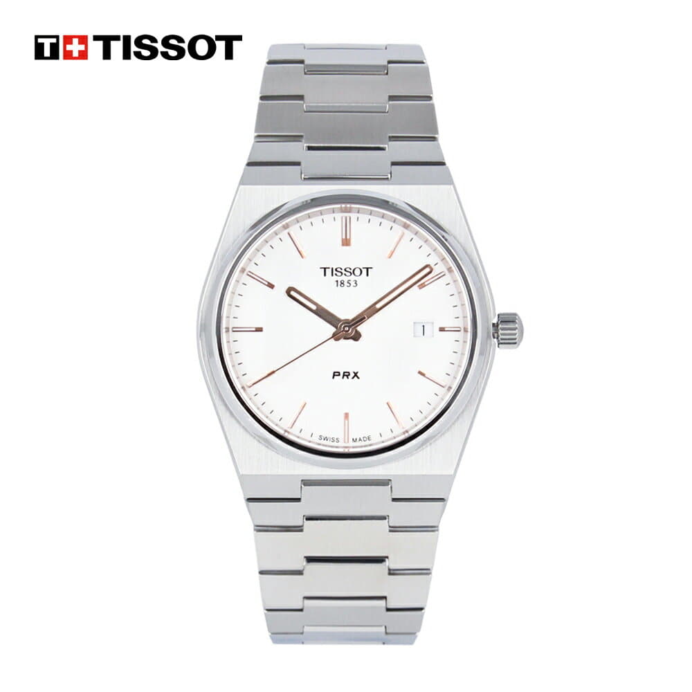 [New]TISSOT TISSOT PRX PR X clock mens waterproofing quartz analog